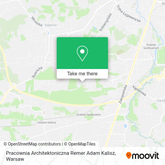 Pracownia Architektoniczna Remer Adam Kalisz map