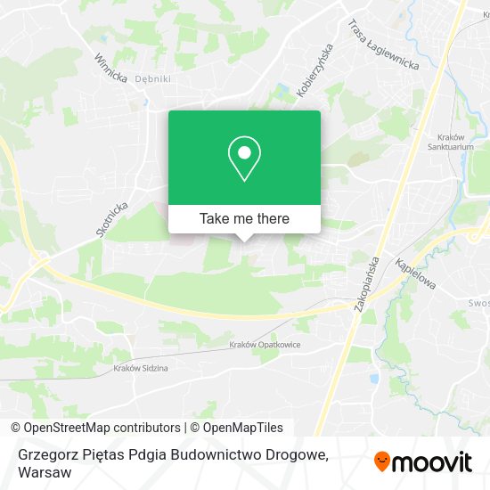 Grzegorz Piętas Pdgia Budownictwo Drogowe map