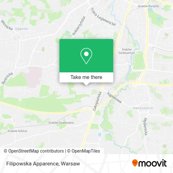 Карта Filipowska Apparence