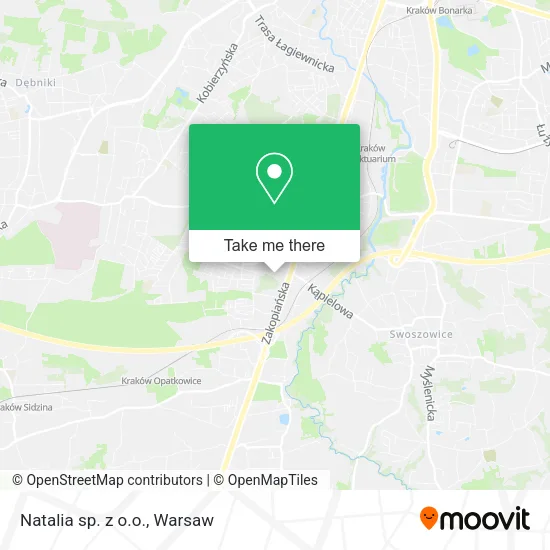 Карта Natalia sp. z o.o.