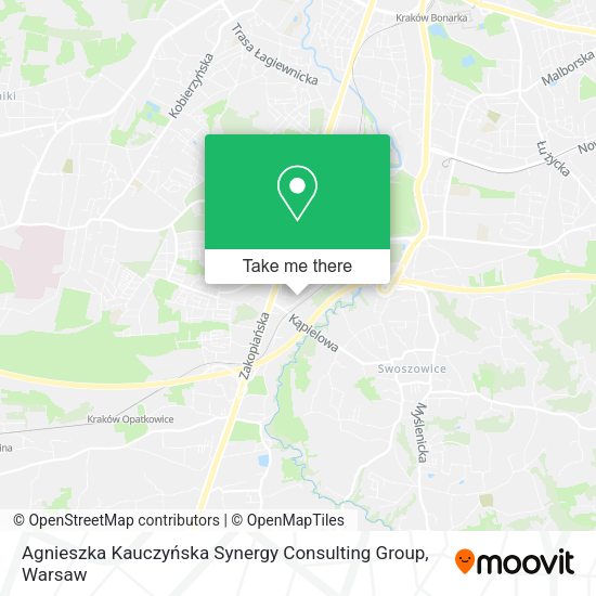 Карта Agnieszka Kauczyńska Synergy Consulting Group