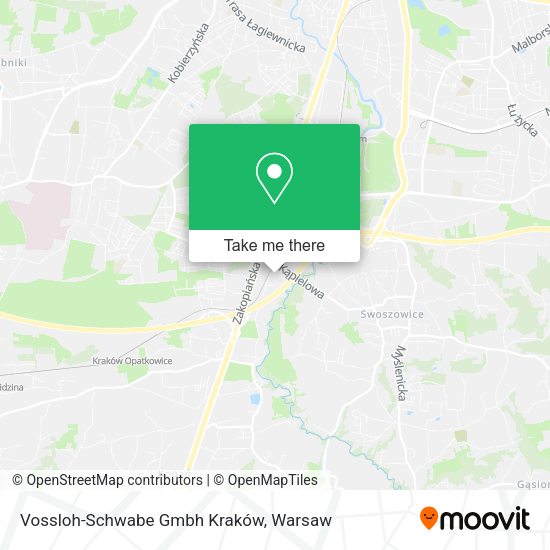 Vossloh-Schwabe Gmbh Kraków map