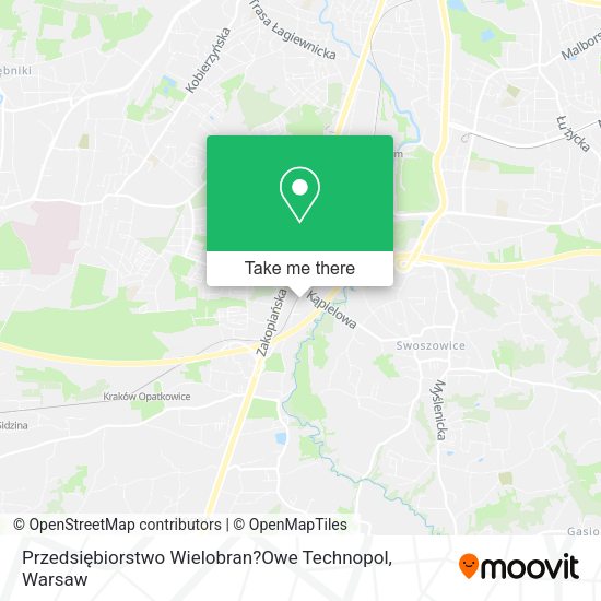 Przedsiębiorstwo Wielobran?Owe Technopol map