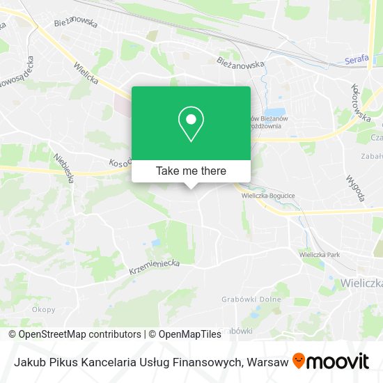 Jakub Pikus Kancelaria Usług Finansowych map