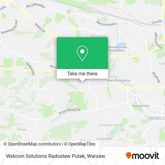 Карта Webcon Solutions Radosław Putek
