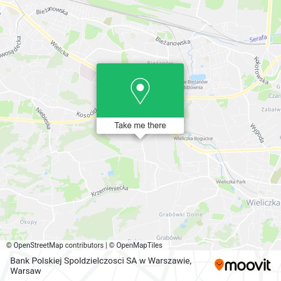 Bank Polskiej Spoldzielczosci SA w Warszawie map