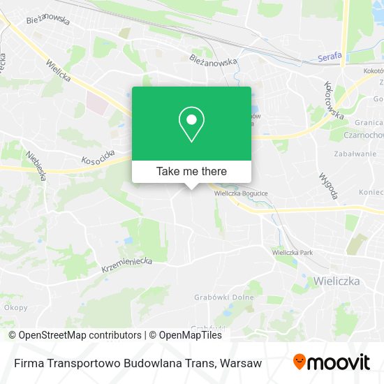 Карта Firma Transportowo Budowlana Trans