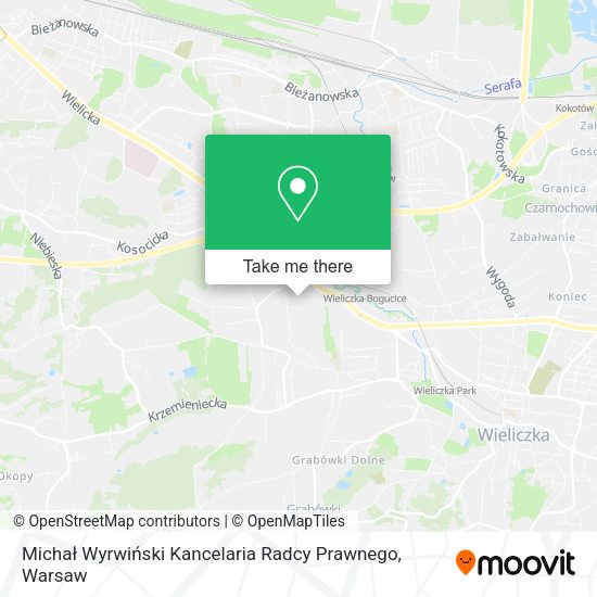 Michał Wyrwiński Kancelaria Radcy Prawnego map