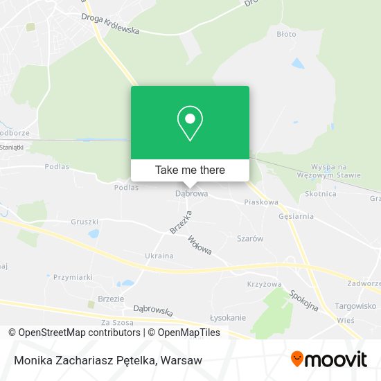 Monika Zachariasz Pętelka map