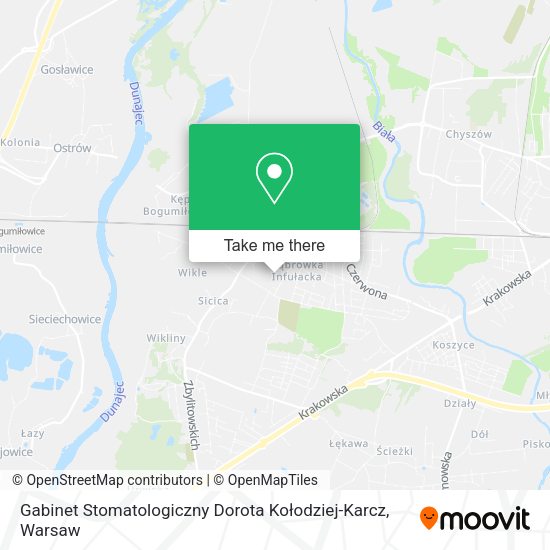 Gabinet Stomatologiczny Dorota Kołodziej-Karcz map