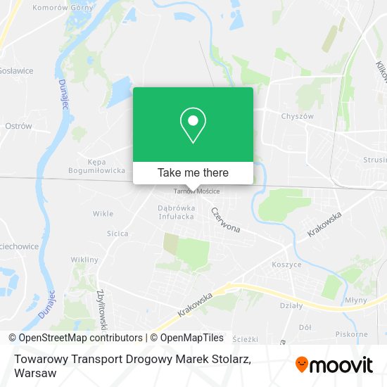 Towarowy Transport Drogowy Marek Stolarz map