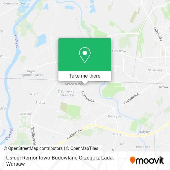 Карта Usługi Remontowo Budowlane Grzegorz Lada