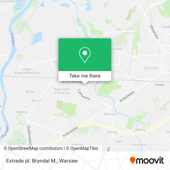Карта Extrade pl. Bryndal M.