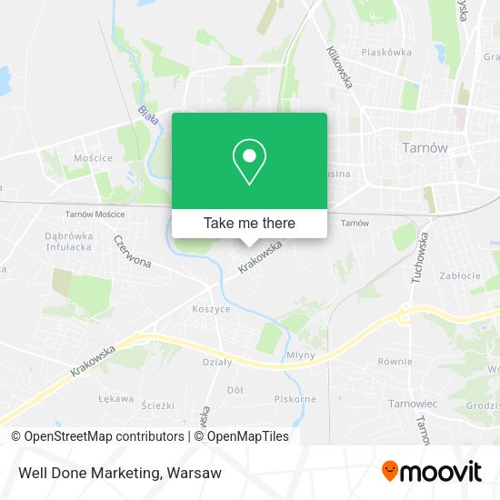 Well Done Marketing map