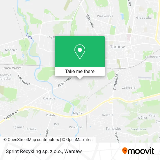Карта Sprint Recykling sp. z o.o.