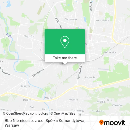 Bbb Niemiec sp. z o.o. Spółka Komandytowa map