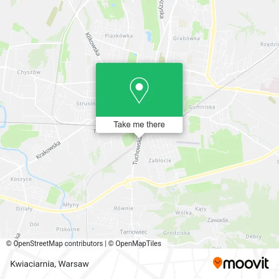 Карта Kwiaciarnia