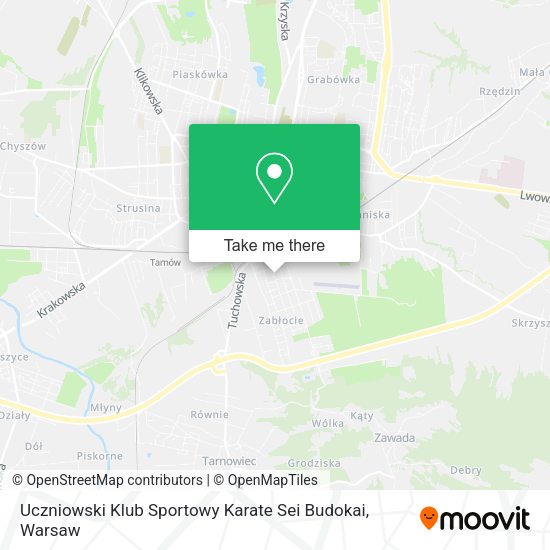 Uczniowski Klub Sportowy Karate Sei Budokai map