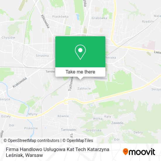 Firma Handlowo Usługowa Kat Tech Katarzyna Leśniak map