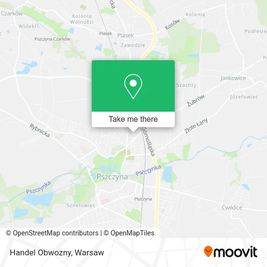 Карта Handel Obwozny