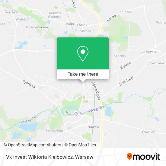 Vk Invest Wiktoria Kielbowicz map