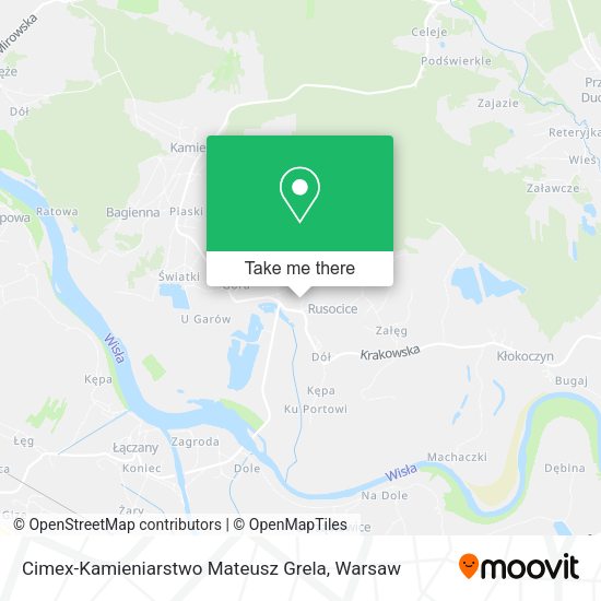 Cimex-Kamieniarstwo Mateusz Grela map