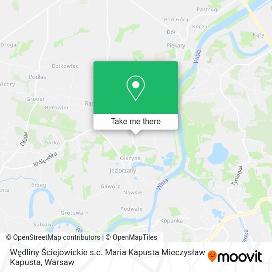 Wędliny Ściejowickie s.c. Maria Kapusta Mieczysław Kapusta map