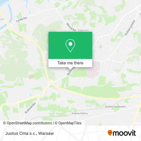 Карта Justus Cma s.c.