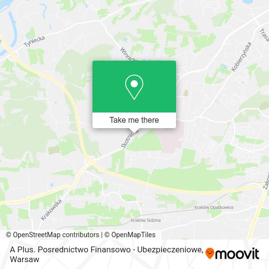 A Plus. Posrednictwo Finansowo - Ubezpieczeniowe map