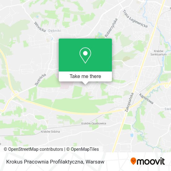 Krokus Pracownia Profilaktyczna map