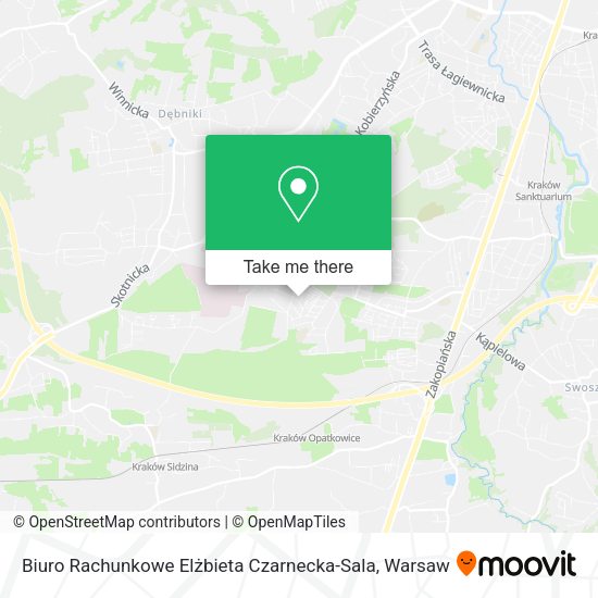 Biuro Rachunkowe Elżbieta Czarnecka-Sala map