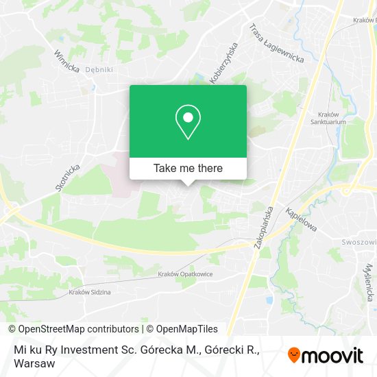 Mi ku Ry Investment Sc. Górecka M., Górecki R. map