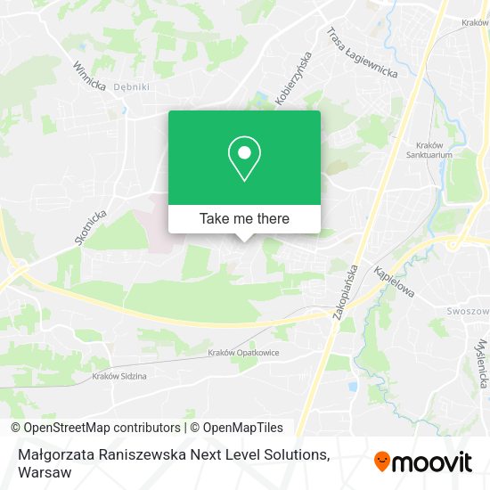 Małgorzata Raniszewska Next Level Solutions map