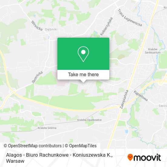 Alagos - Biuro Rachunkowe - Koniuszewska K. map