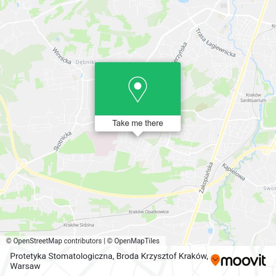 Protetyka Stomatologiczna, Broda Krzysztof Kraków map