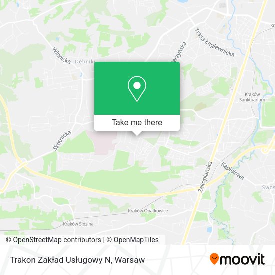 Trakon Zakład Usługowy N map