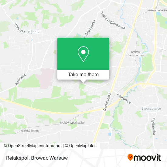 Карта Relakspol. Browar