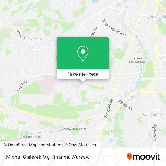 Michał Gielarek Mg Finance map