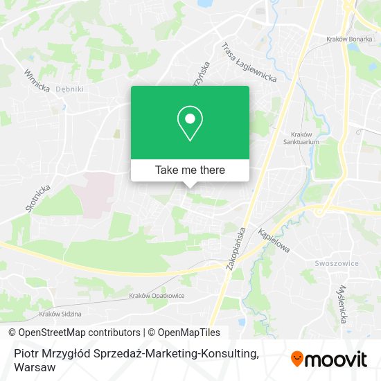 Piotr Mrzygłód Sprzedaż-Marketing-Konsulting map