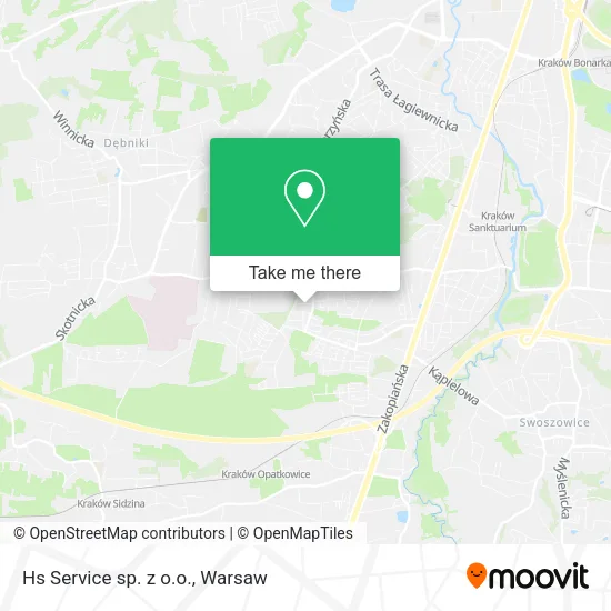 Карта Hs Service sp. z o.o.