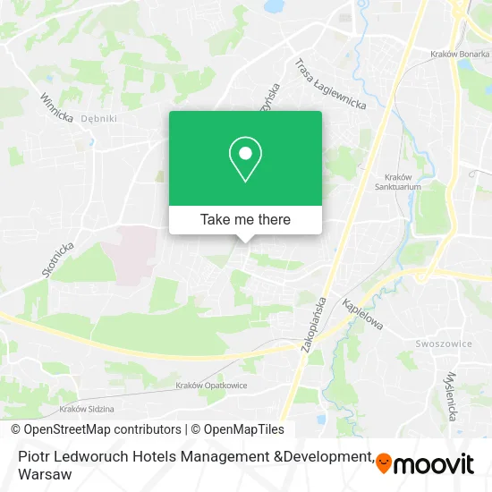 Карта Piotr Ledworuch Hotels Management &Development