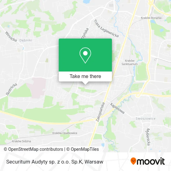 Карта Securitum Audyty sp. z o.o. Sp.K