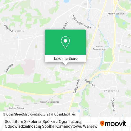 Securitum Szkolenia Spółka z Ograniczoną Odpowiedzialnością Spółka Komandytowa map