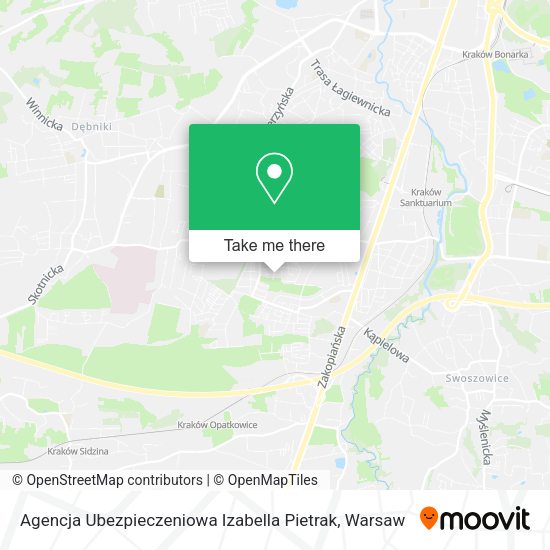 Agencja Ubezpieczeniowa Izabella Pietrak map