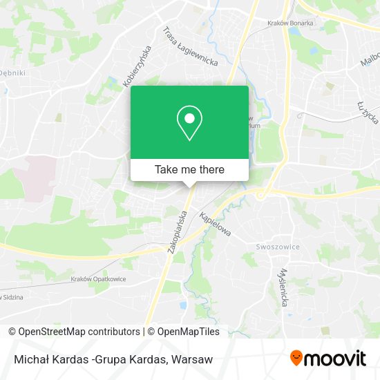 Michał Kardas -Grupa Kardas map