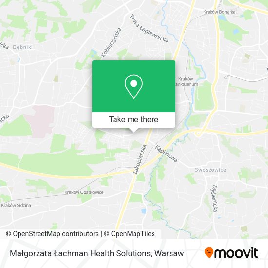 Małgorzata Łachman Health Solutions map