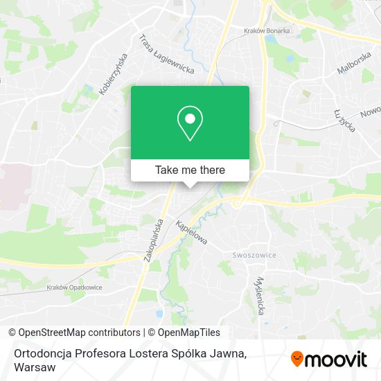 Ortodoncja Profesora Lostera Spólka Jawna map