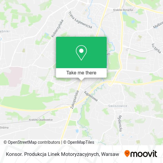 Konsor. Produkcja Linek Motoryzacyjnych map