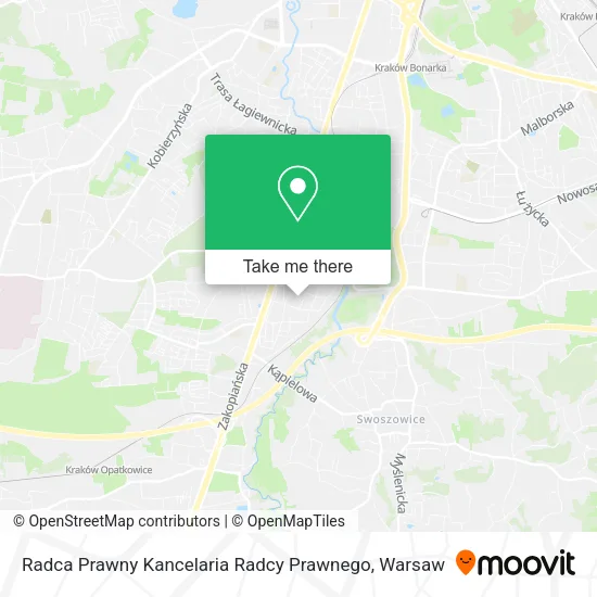 Карта Radca Prawny Kancelaria Radcy Prawnego