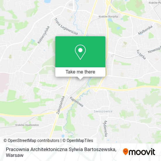 Pracownia Architektoniczna Sylwia Bartoszewska map